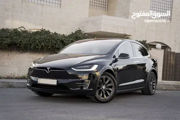  1 Tesla Model X 2018 وارد الوكالة فحص كامل