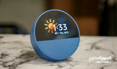  3 اليكسا سماعة ذكية  إيكو سبوت (إصدار 2024) ALEXA Amazon Echo Spot