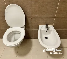  8 مرحاض، مغسلة، شطاف، toilet, sink, bidet