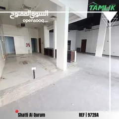  3 Nice Shop for Rent in Shatti Al Qurum  REF 972BA