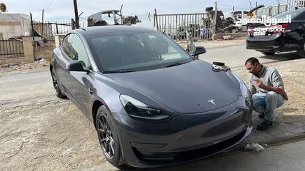  18 Tesla Model 3 2023 Standard Plus , 700 Mile Only , اصلاح شعبان ، فحص كامل ،، ايرباج مغلق