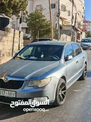  1 سكودا سوبير للبيع موديل 2009 متور 1800بنزين