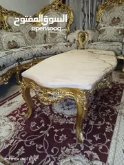  6 طقم كنب مصري فاخر حفر 14مقعد