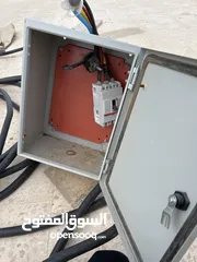  5 كيبلات كهرباء عدد 2  3 فاز  الألمنيوم 50 متر  نحاس 15 متر