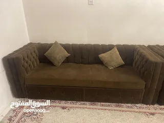  1 كنب طقم كامل للبيع