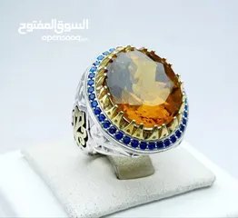  12 خاتم  حلقه  Rings  الياقوت، الفيروز، العقيق، الياقوت الأحمر، اليشم، الزمرد... أصل إيراني