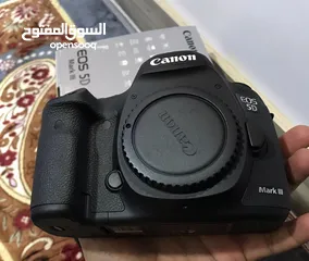  10 كاميرا كانون 5D mark 3 lll بدون عدسة  للبيع او للبدل مع درون