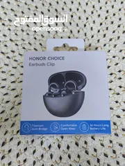  1 سماعة honor choice جديد مسكرة من الشركة Earbuds Clip