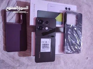  4 شاومي ريدمي نوت 13 برو G5 اخو الجديد كامل ملحقاته