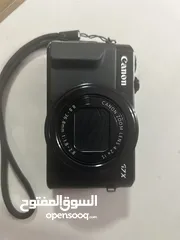  1 كاميرا canon g7x mark2 مستخدمه بحاله جيد جداً في رام الله بسعر نار وامكانيه المفاصله