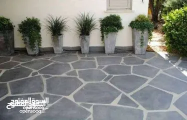  26 بلاط رصيف وكرجات وارضيات  بجميع انواعه حجر كندرين جميع المقاسات ممون وعادي شحف حجر جميع الأنواع طوب