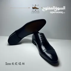  3 أحذية رسمية تركية ماركة Lucci Verrosi جلد طبيعي