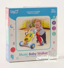  1 MUSIC BABY WALKER - NEW - RECEIVED GIFT - UNOPENED (12 OMR)