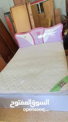 9 تخت مفرد ونص مع فرشه زنبركيه