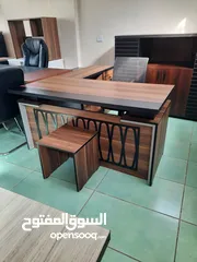  1 مكتب مدير متوفر بعدة الوان توصيل مجاني عدة موديلات وألوان وقياسات حسب الطلب