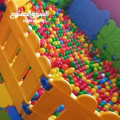  5 طابات بلاستك فاخرة لبرك الطابات لمناطق الالعاب والحضانات متوفر خدمة التوصيل لجميع المحافظات