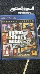  1 نسخه بلي فور مستعمل اخو لجديدgta 5 للبيع او مراوس