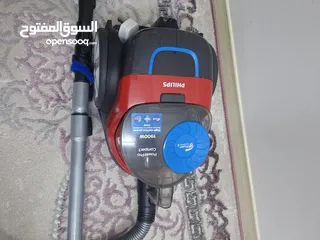  3 Philips 1900 W PowerPro Compact Bagless  حاله ممتازة Vacuum Cleaner