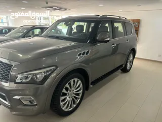  8 انفنتي QX80  2016 وارد وكفالة الشركه