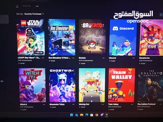  21 حساب ايبك قيمز من 2017 فيه العاب مش مجانيه (بفلوس) وكل الالعاب موجوده بالصور اقرء الوصف وشوف الصور