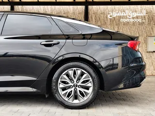  18 KIA K5 HYBRID 2021 غرفة بني رويال وارد كوري فحص كامل بحالة الوكالة