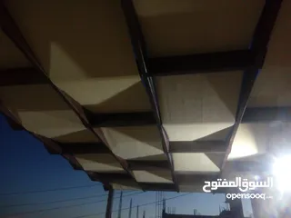  30 تفصيل تركيب مضلات برجولالا شرعات معرشات سدد مضلات شراعيه  دربزينات اسوار ساندوتش بنل  لقسان  شوادر