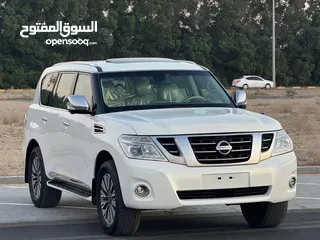  6 Nissan patrol 2010 platinum full option gcc 360 view