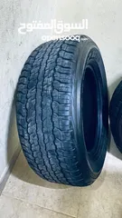  1 Toyota Landcruiser Tyres 4pcs Dunlop Excellent Condition