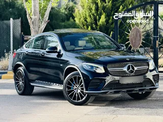  2 Mercedes benz GLC350e coupe 2018 فحص كامل كرت ابيض