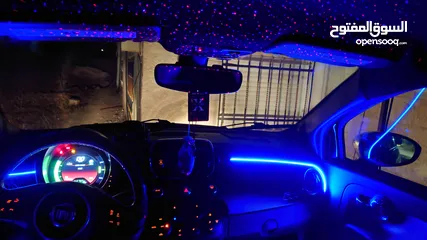  30 فيات 500e موديل 2017 لون اسود