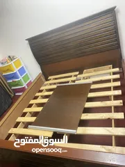  3 تخت مزوج خشب زان ثقيل