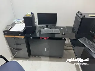  4 Office Table and chair for sale
