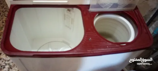  4 غسالة نوع جنيرال ديلوكس شغاله كامل 7كيلو وكاله