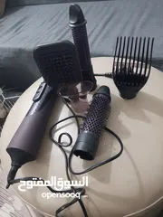  7 مصفف الشعر برو كير ـ قدرة 1000 واط ـ مع 5 قطع ملحقة من فيليبس Philips Pro Care Airstyler 1000W