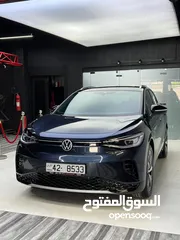  2 فوكس فاجن ID4 Crooz pro piano Black    2022وارد شركه البستنجي