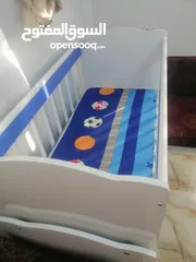  2 سرير للأطفال هزاز خشب تركي ثقيل ممتاز