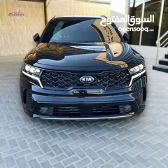  1 كيا سورينتو 2021 فل كامل عدا الفتحة 7 مقاعد وارد كوري