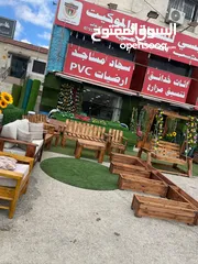  2 كل ما يلزم الحديقه عشب صناعي جميع انواع خشب سويد تفصيل شجر صناعي جلسات خشب سويدي اشجار تحاكي الطبيعة