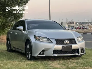  4 لكزس GS350 F-SPORT موديل 2015 خليجى فل اوبشن