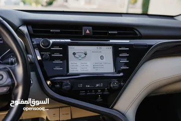  22 Toyota Camry GLE Hybrid 2019  تويوتا كامري GLE هايبرد  فل كامل مع فتحه