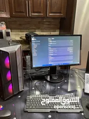  2 كومبيوتر قيمنق استخدام بسيط وشاشه اسوس متحركه مميزه معالج i5 رام 16 جيجا كرت شاشه 6 جيجا