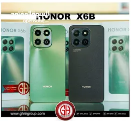  2 جهاز جديد Honer X6p رام 12 جيجا 128 و 256 مكفول سنة متوفر توصيل