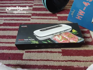  1 جهاز شفت الحرارية جهاز تغليف الطعامه