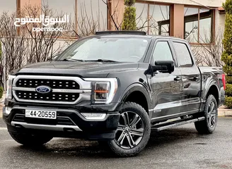  11 فورد F-150 لاريت سبوورت هايبرد ((2021)) فل اضافات بلاتينيووم 7جيد قمه الفخامة بسعرر مغرري