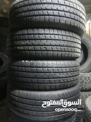  14 اطارات مستعمله  كوشوك مستعمل للبيع بالجمله والمفرق  جميع المقاسات الرجاء التواصل على الرقم ةمن 13/22