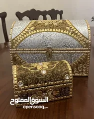  1 صناديق بحاله ممتازه