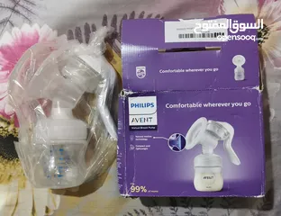  1 Philips avent manual breast pump