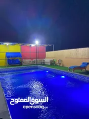  11 مزرعة الغانم مازارع الغانم مزرعه وشاليه الغانم وشالية الغنم بيرين الزرقاء مزرعه جديده 2025 مسبح مضلل