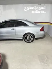  4 مرسيدس CLK 200 بحاله الشركه