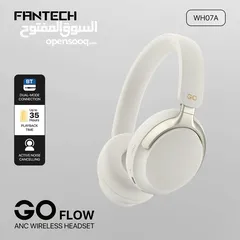  2 FANTECH WH07A GO FLOW ANC WIRELESS HEADSET BLACK